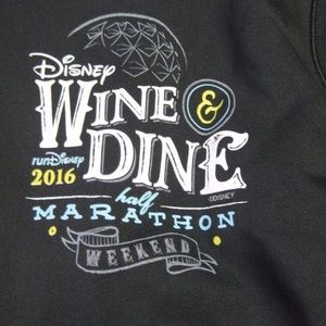 Run Disney 2016 Wine& dine half marathon weekend champion black jacket